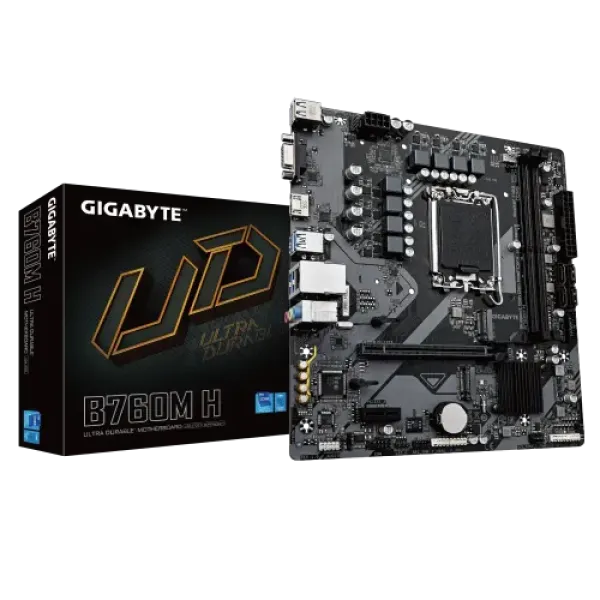 GIGABYTE B760M H DDR5 Micro ATX Motherboard